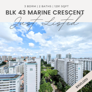 For Sale: Blk 43 Marine Crescent